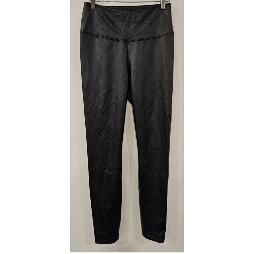 NWT White House Black Market faux leather runway leggings size 4
